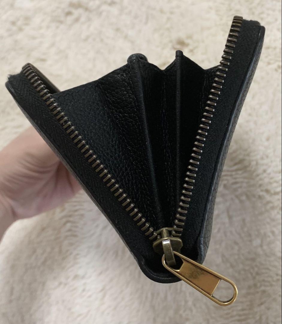 GUCCI ヴィンテージロゴ ラウンドファスナー長財布