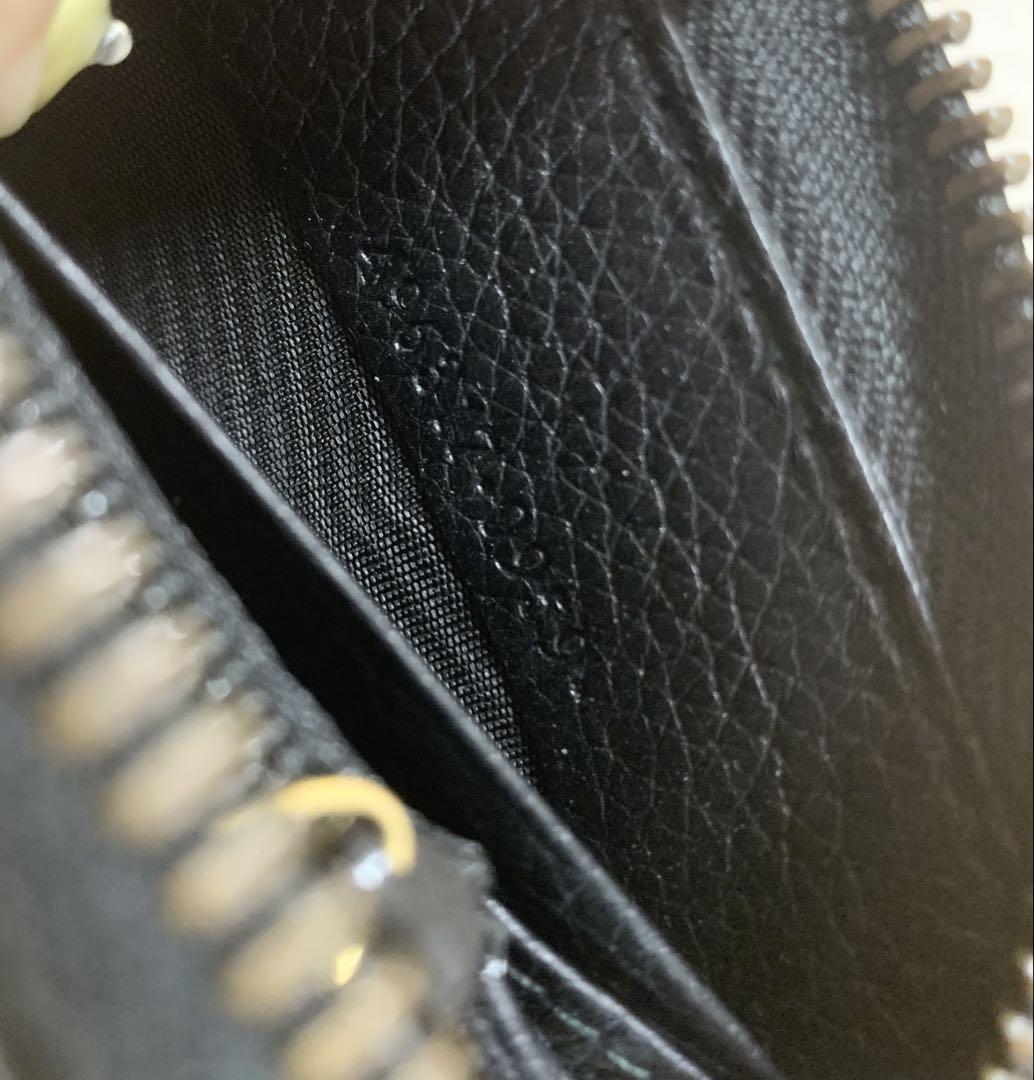 GUCCI ヴィンテージロゴ ラウンドファスナー長財布
