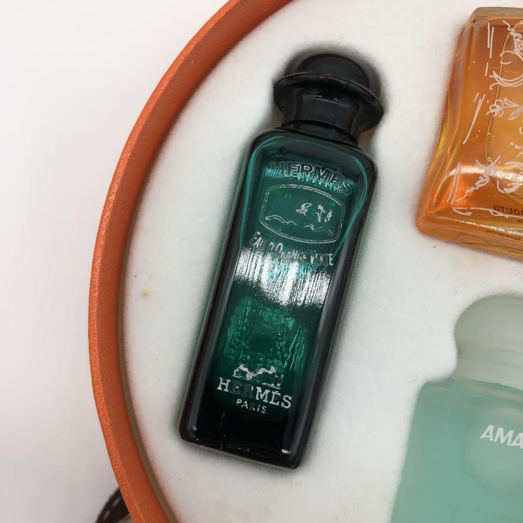 ☆残留たっぷり☆HERMES ミニ香水　4種セット HERMES エルメス 香水 ミニボトルセット ディスカバリー 4種