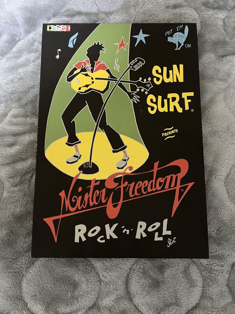 SUN SURF×ミスターフリーダム　アロハシャツ ブラック