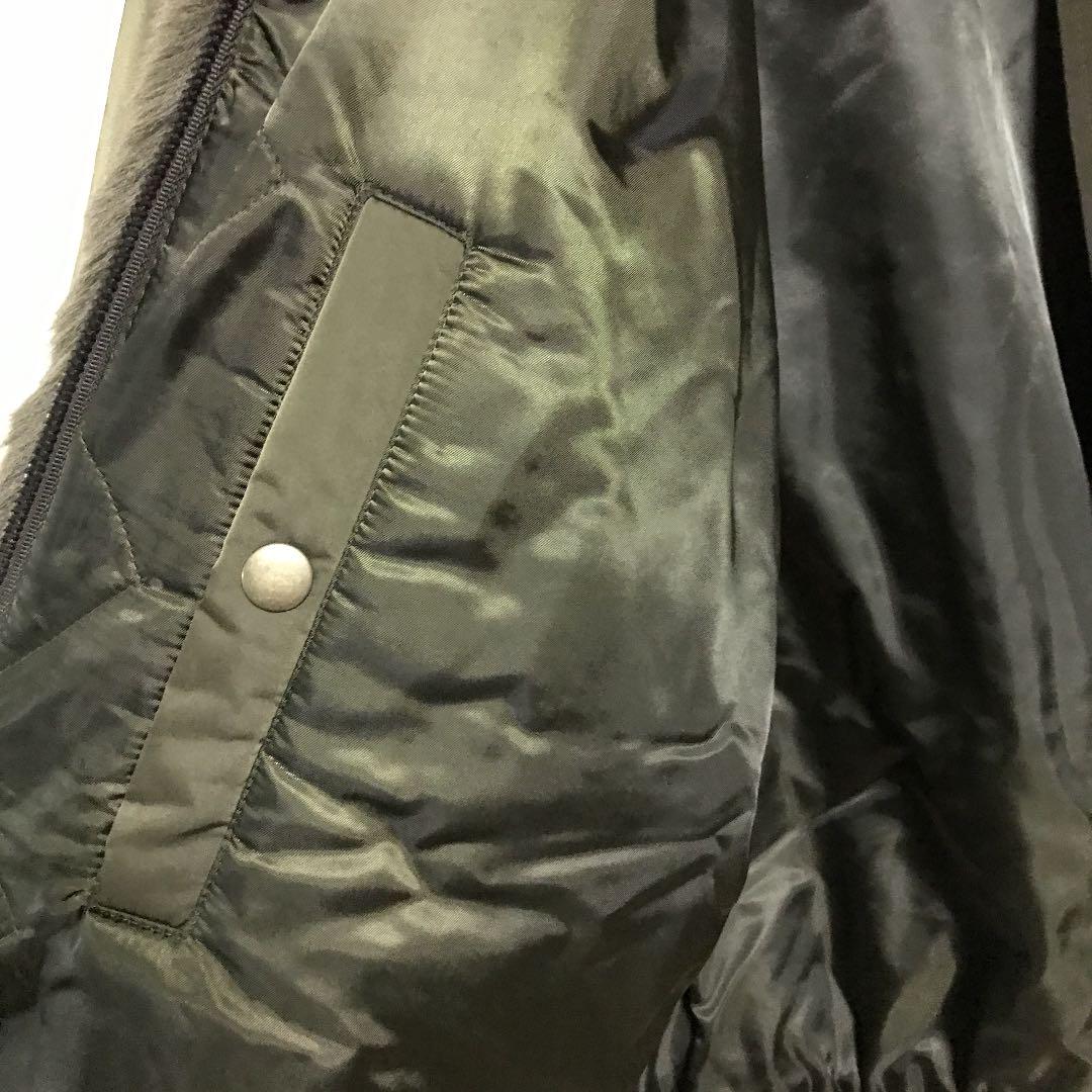 MA-1 中綿ブルゾン×フェイクファー 【新品】