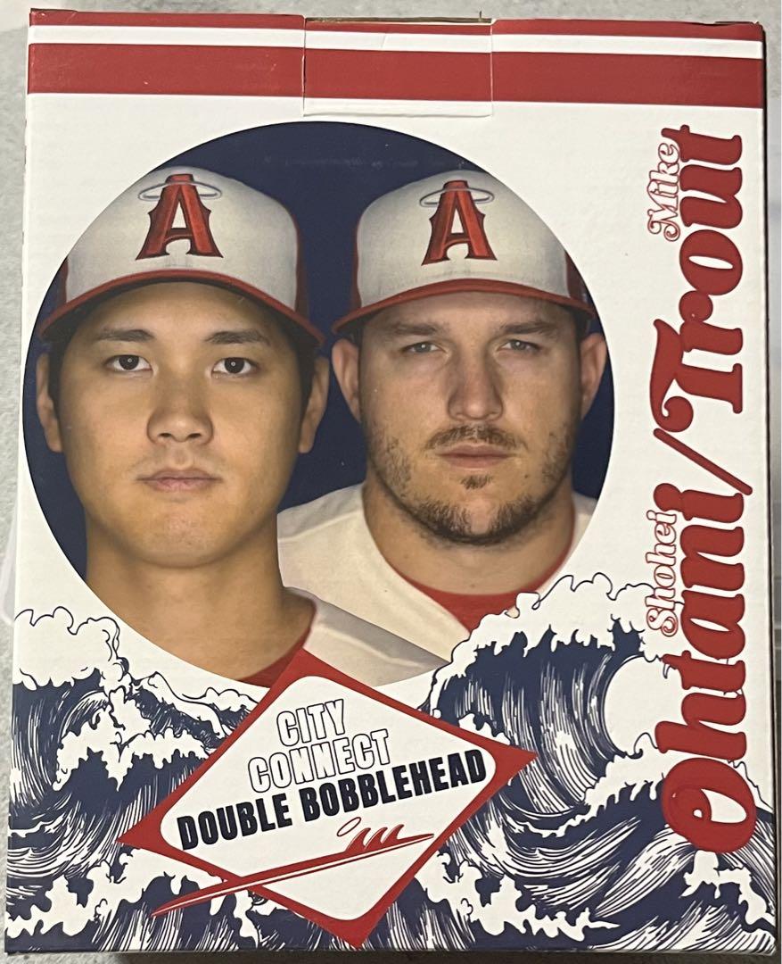 エンゼルス 大谷翔平 マイク・トラウト ボブルヘッド MLB フィギュア