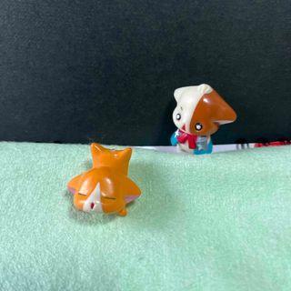 オレンジ犬キャラクターパーツ