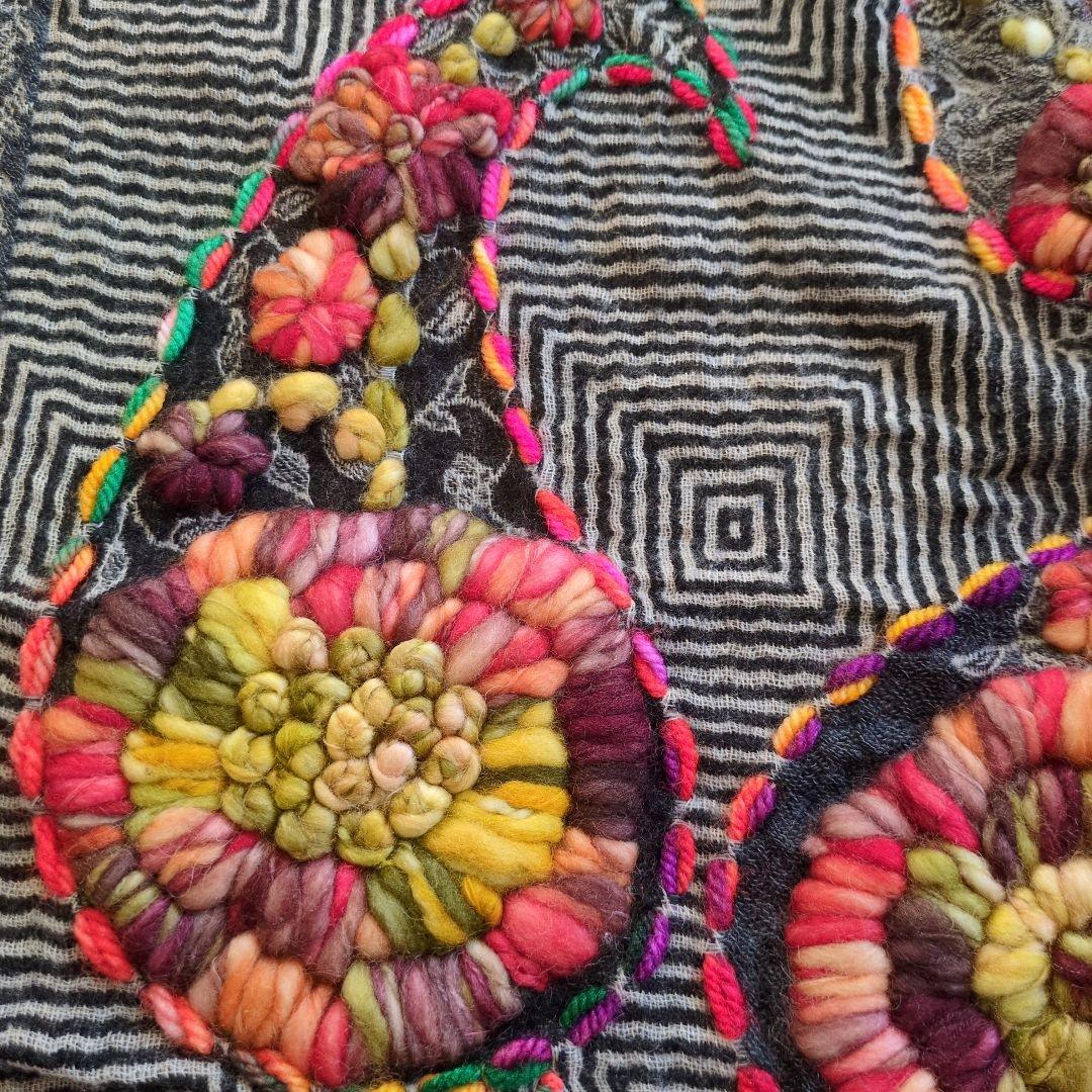 エトロ 刺繍のストール