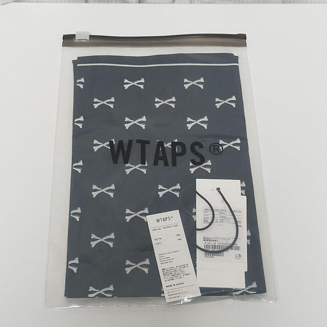 wtaps ダブルタップス 【新品未使用】 クロスボーン バンダナ グリーン