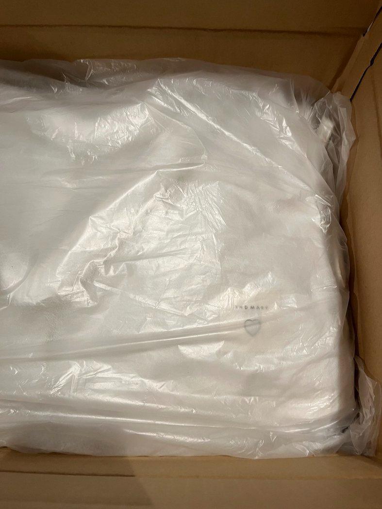 正規品 andmary mary quilting bag white Mary quilting bag