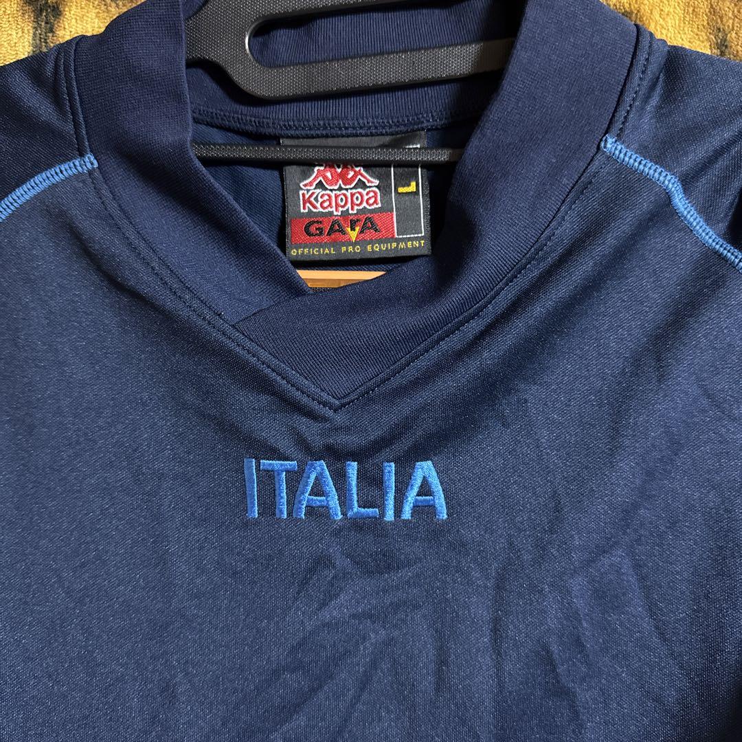 ITALIA NAVY L size football Futsal サッカー
