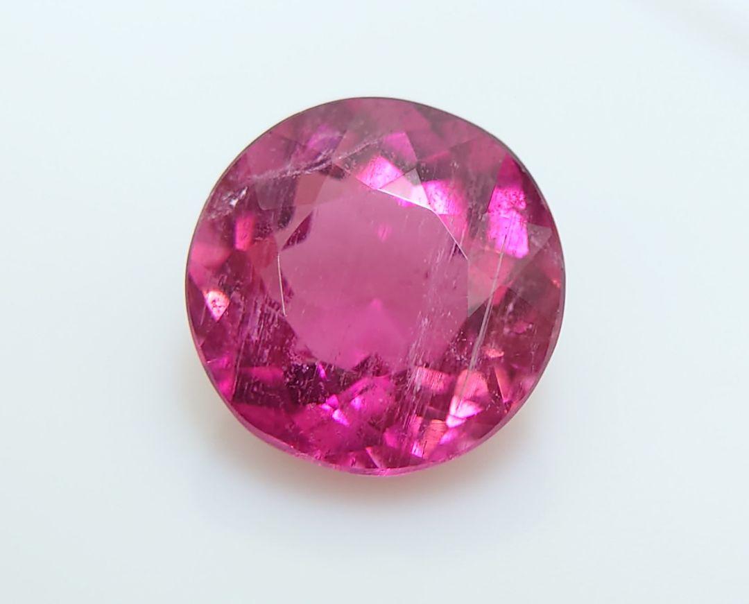 ルベライト　2.989ct ソーティング付　ルース　微細なカケ（LA-6996）