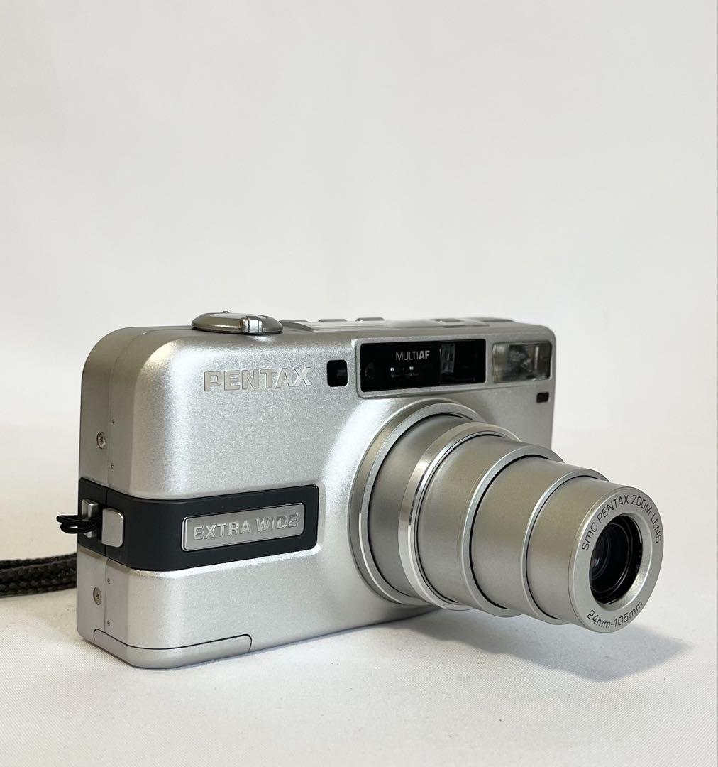 完動美品】PENTAX ESPIO 24EW フィルムカメラ 動作確認済み