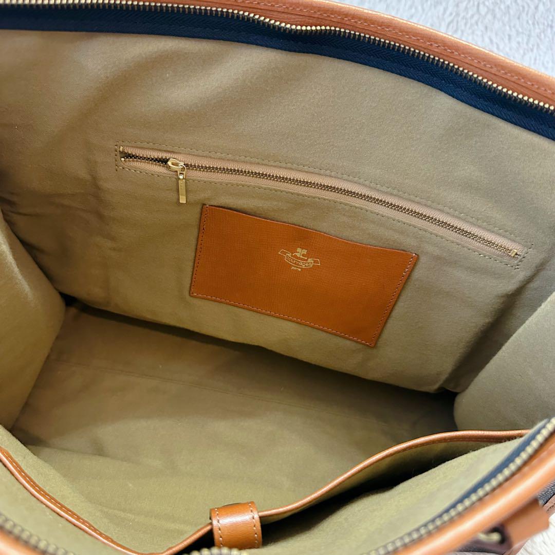 Courreges クレージュ トートバッグ 大容量 通勤 通学 A4 PC可