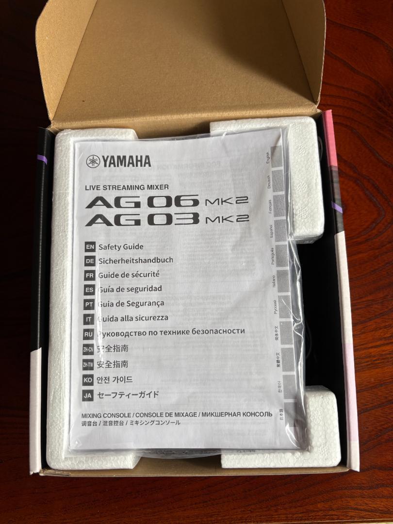 [ジャンク品] 　YAMAHA　 AG03 ストリーミングミキサー