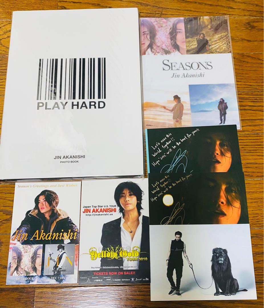 赤西仁 写真集 購入特典クリアファイル 来場特典ポストカード 他