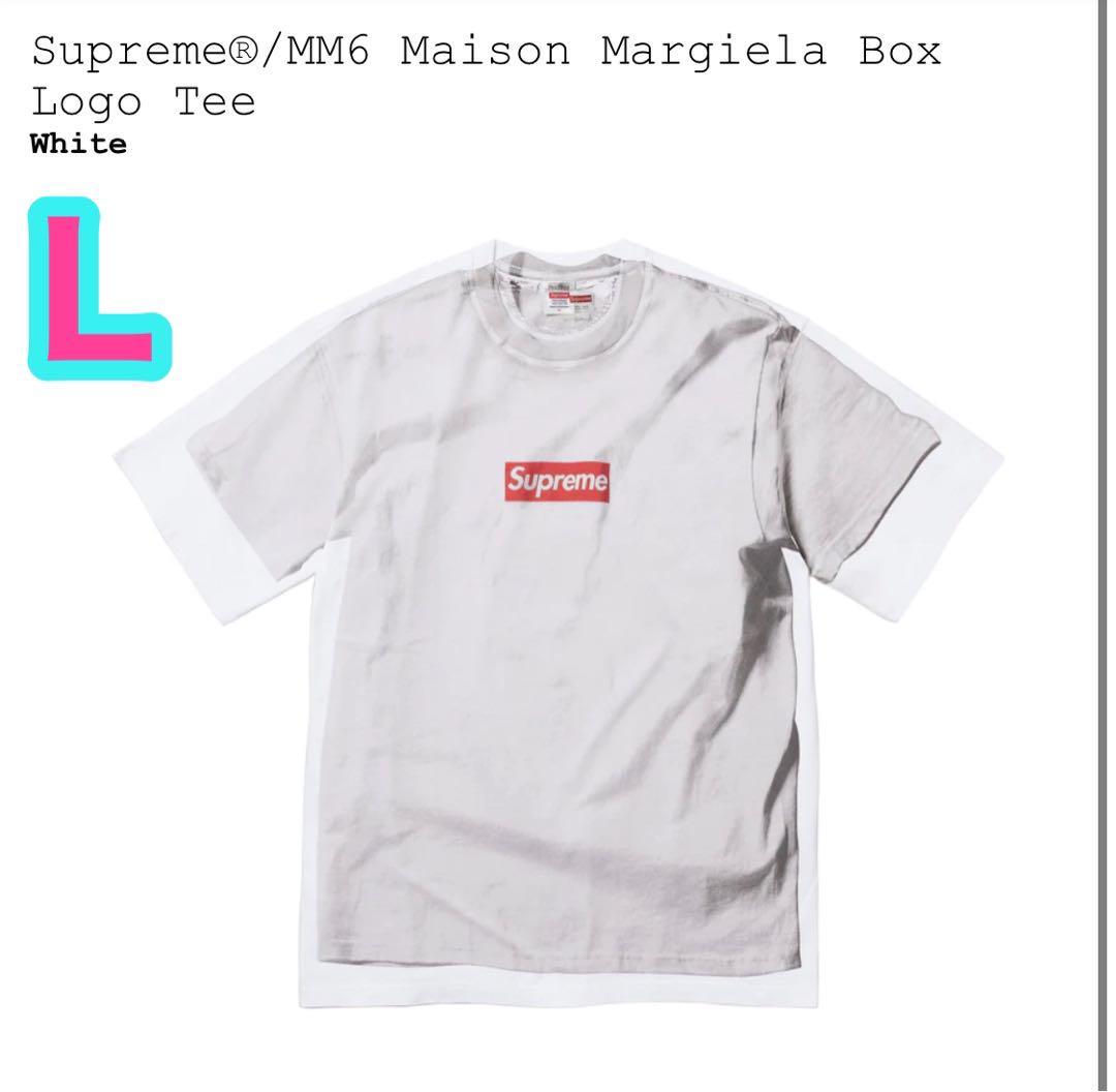 よろしくお願い致しますsupreme mm6 maison margiela box logo tee