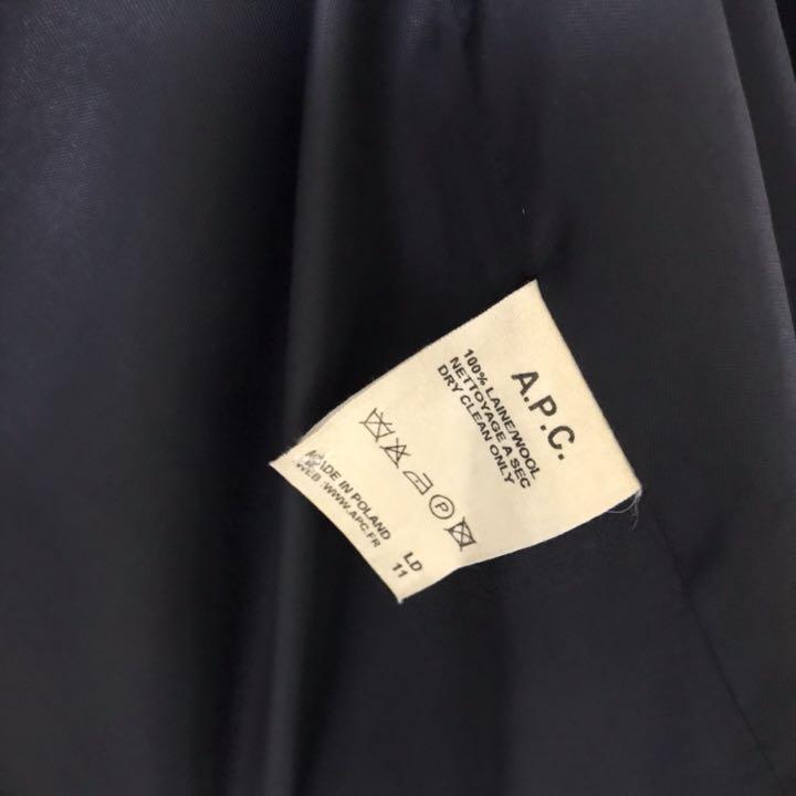 apc アーペーセー ステンカラーコート