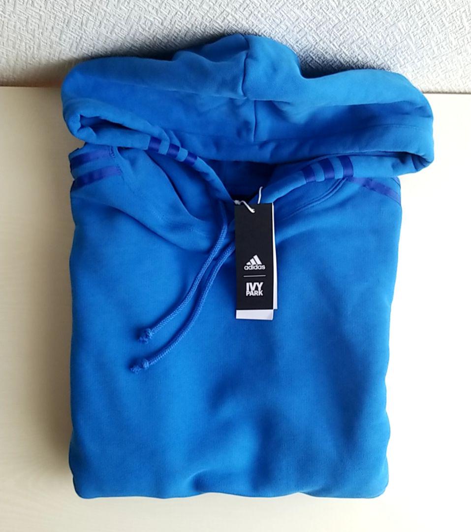 ivy park adidas　パーカー　ブルー　アディダス　トレーナー　青