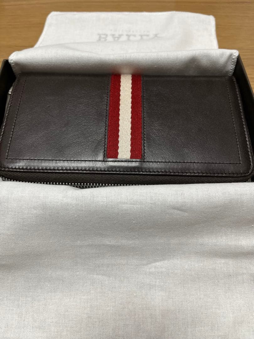 BALLY バリー チョコレートブラウンレザー 長財布