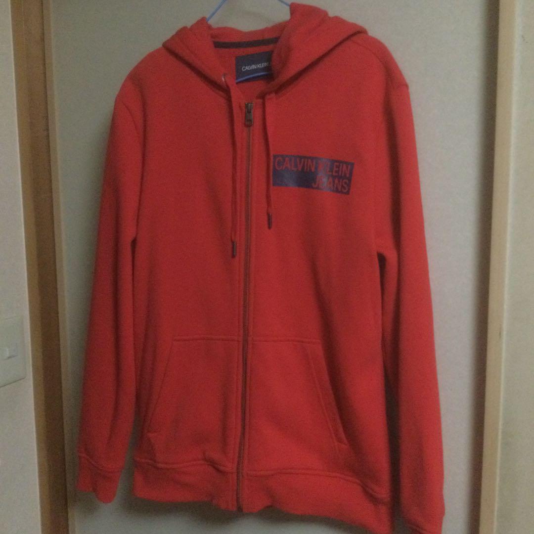 カルバンクライン　パーカー ジップ有り