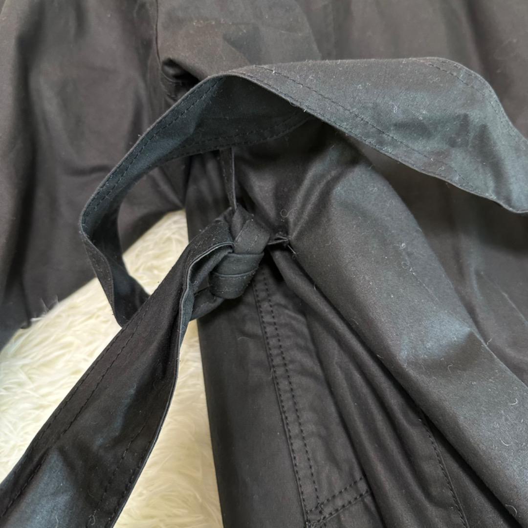 Barbour × LECHOPPE オイルドバルカラーコート　黒
