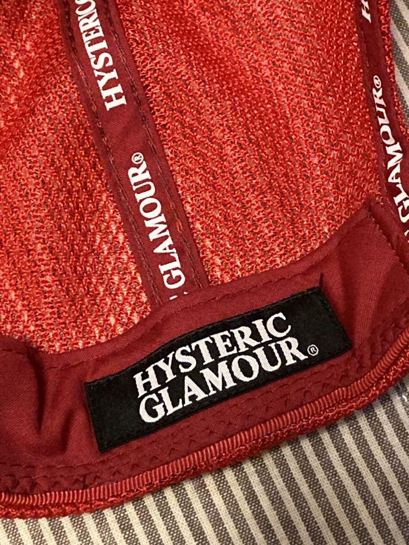 HYSTERIC GLAMOUR ヒステリックグラマー　メッシュキャップ　レッド