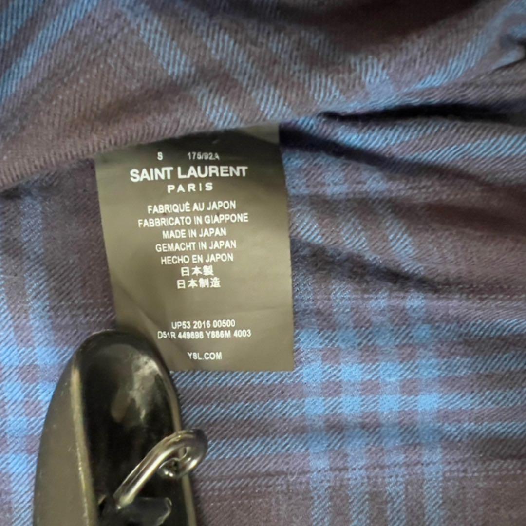 SAINT 16ss S qinZM-m78006314999 LAURENT PARISネルシャツ 10%OFF