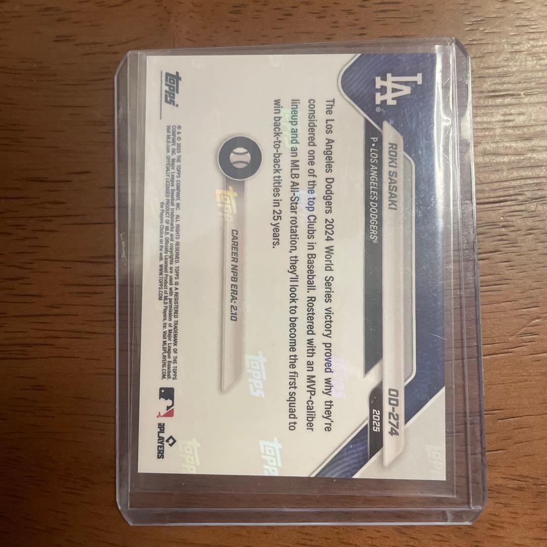 収納 佐々木朗希 RTOD 4 5