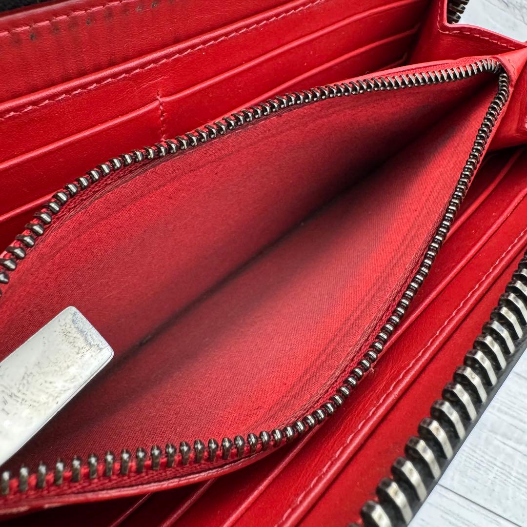 【美品】ルブタン 長財布 パネトーネ グラデーションスタッズ ラウンドジップ 【美品】ルブタン 長財布 パネトーネ グラデーションスタッズ ラウンドジップ