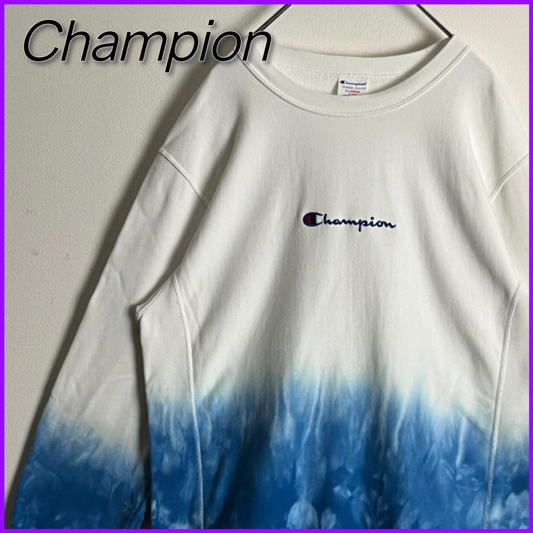 【Champion】 チャンピオン リバースウィーブ スウェット XL 花柄 5,600円