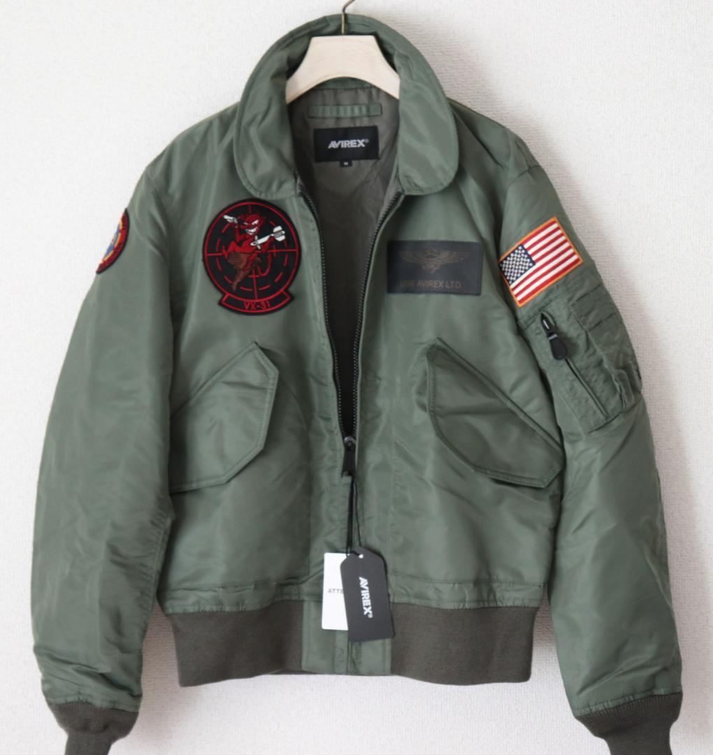 新品【アヴィレックス】CWU 36P VX-31 トップガン ジャケット M