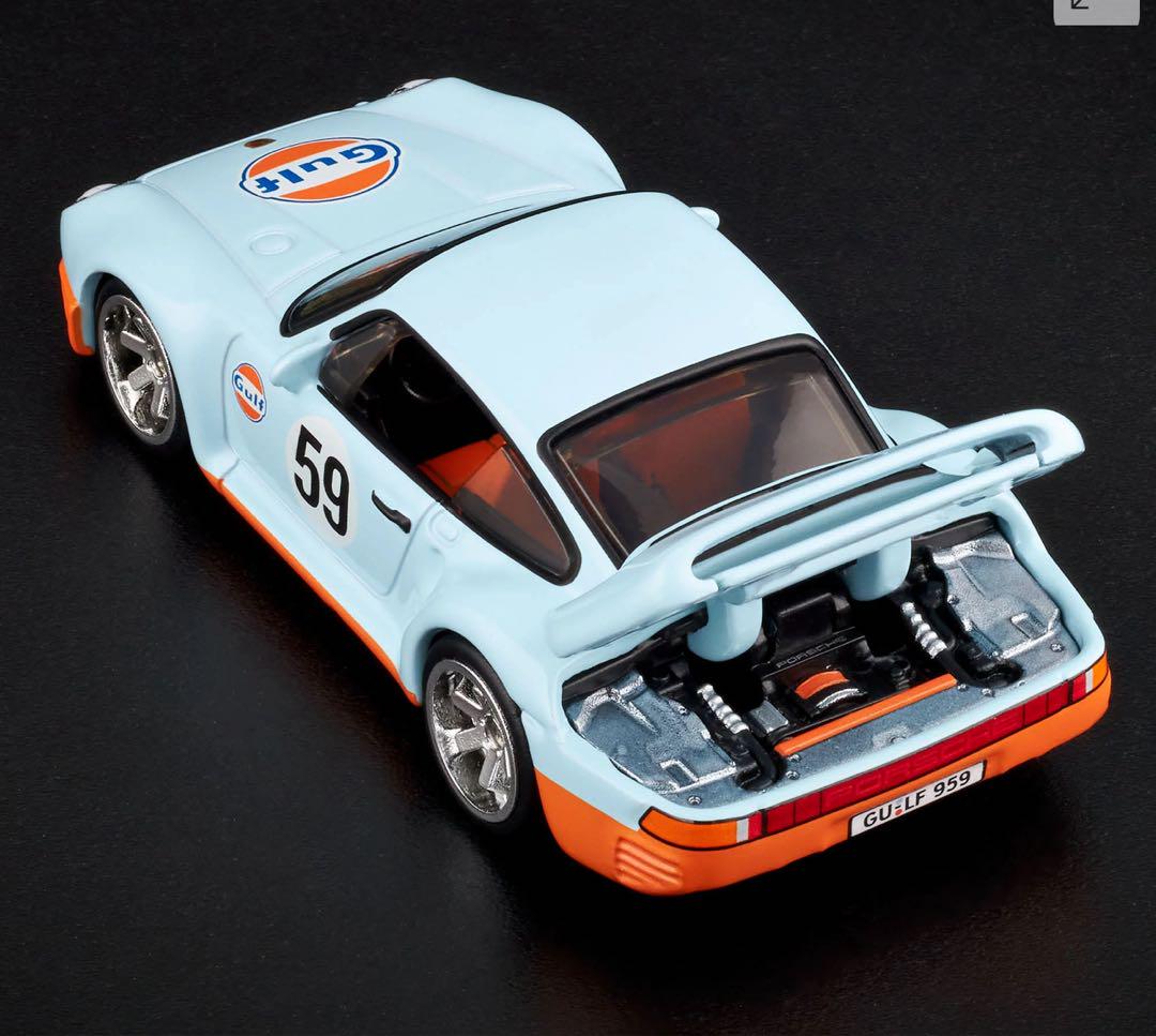 RLC 限定 959 Porsche 1986 ホットウィール ガルフ ポルシェ