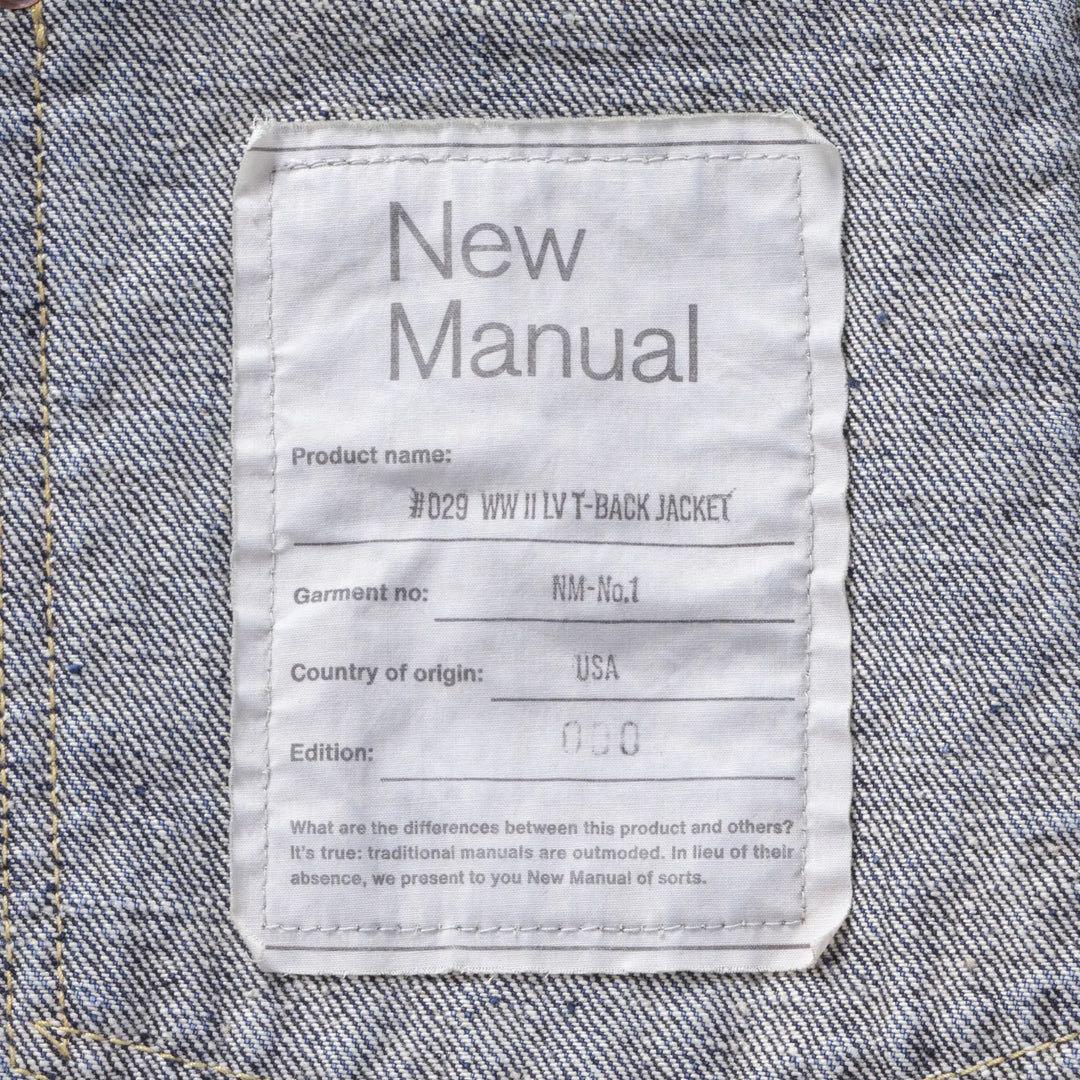New Manual #029 WW ⅡLV T-BACK JACKET