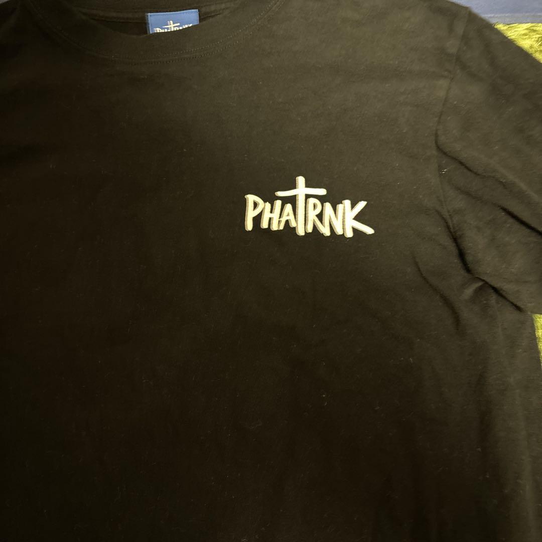 PHATRNK ブラック 長袖Tシャツ PHATRNK ファットランク SRVNTZ L/S Tee ロングスリーブ Tシャツ