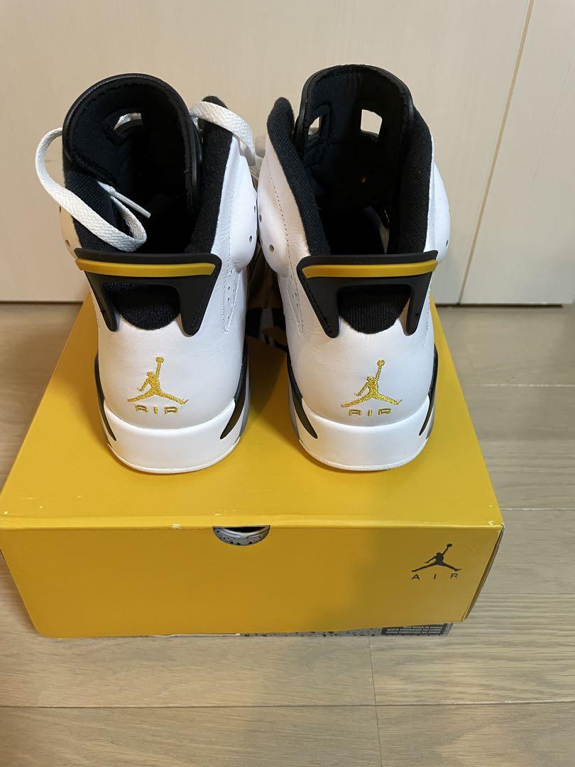 値下げ Air Jordan 6 ホワイト/イエロー/ブラック