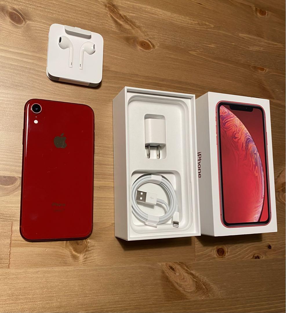 未アクティベーション iPhone XR レッド 64GB SIMフリー