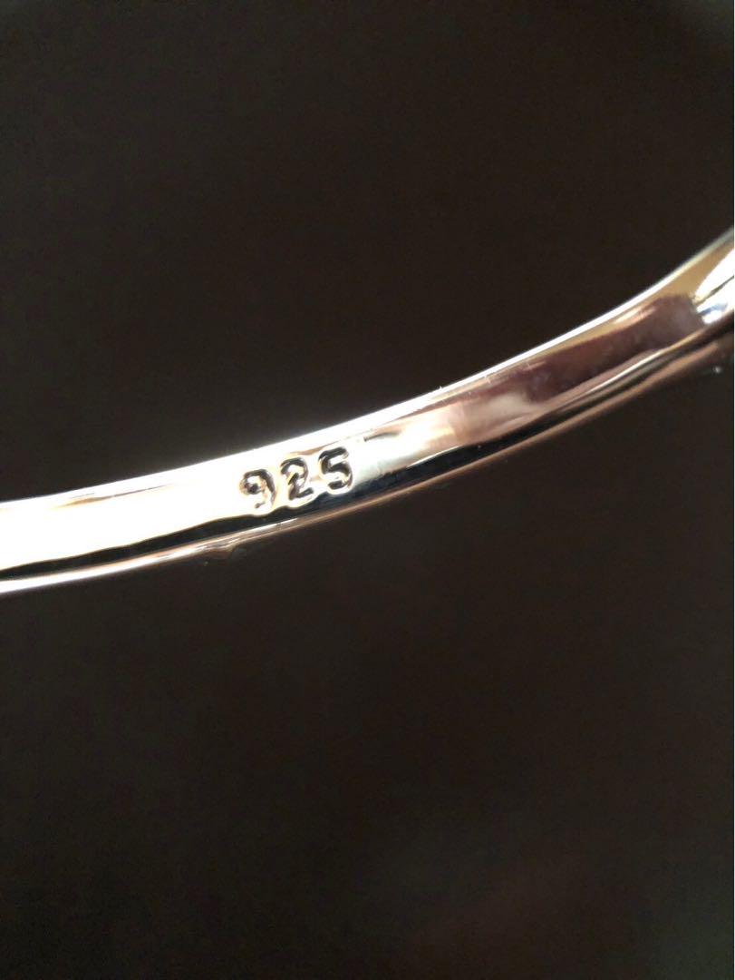 「数量限定 在庫処分セール」 シルバー925 バングル クロス プラス ⑥ アクセサリー
