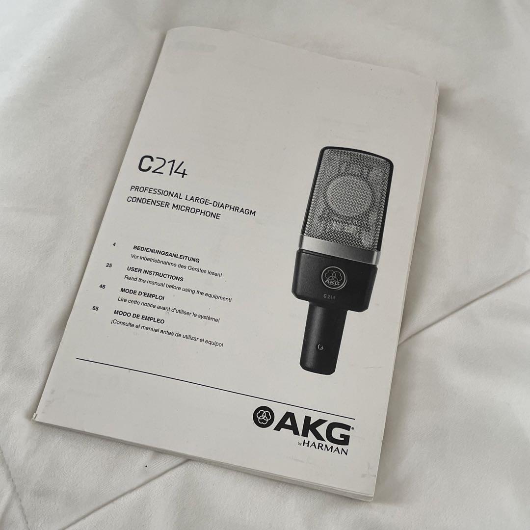 AKG C214 コンデンサーマイク