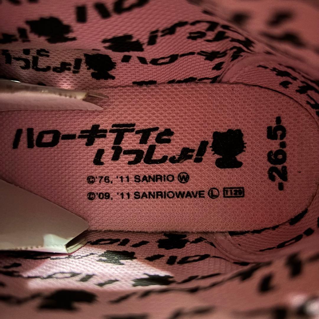 Y2K 平成 2011年 ハローキティといっしょ 一花麗流 サンリオ スニーカー