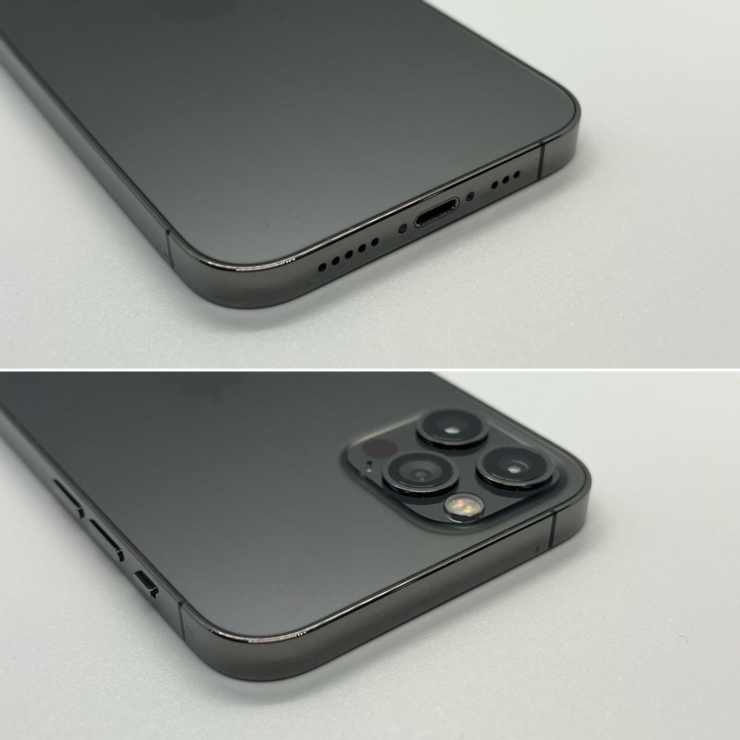 電池新品 iphone 12PRO 128GB グラファイト 本体 完動品