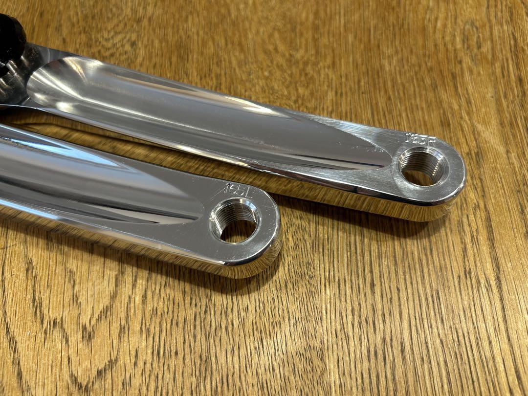 white industries eno クランク 165mm シルバー