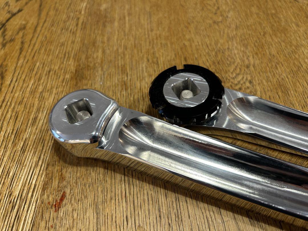 white industries eno クランク 165mm シルバー - メルカリ