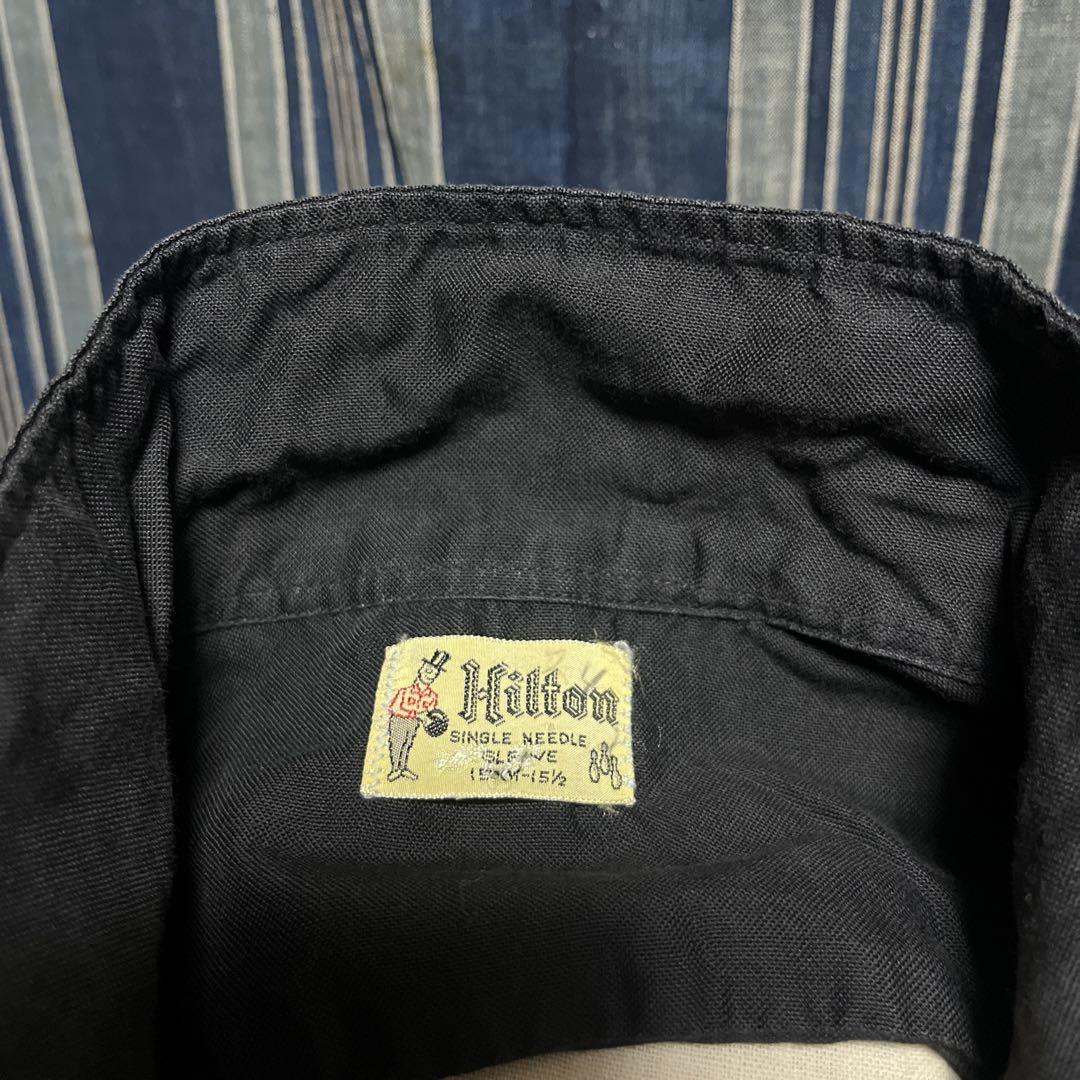 60年代 hilton usa ボーリングシャツ