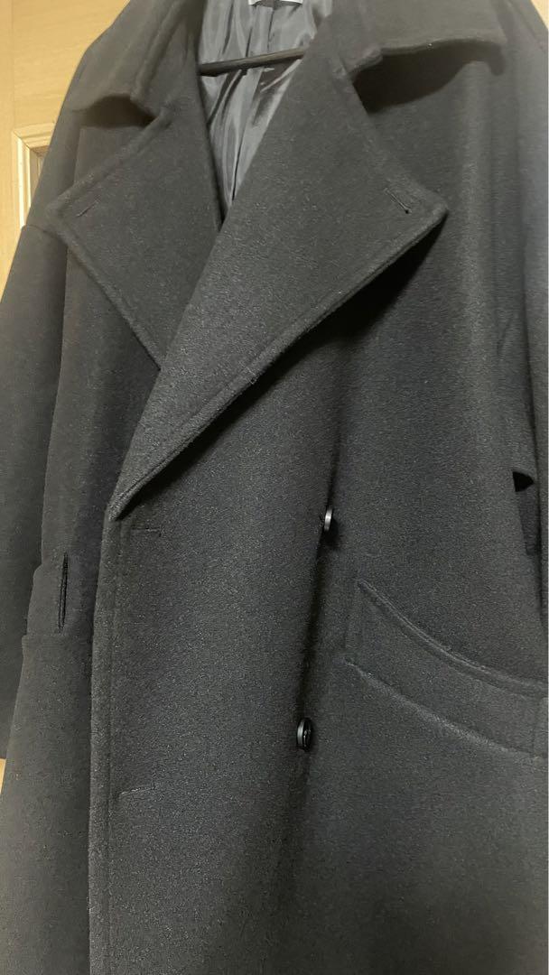 ジャケット・アウター Chikashitsu+ oversized wool double coat