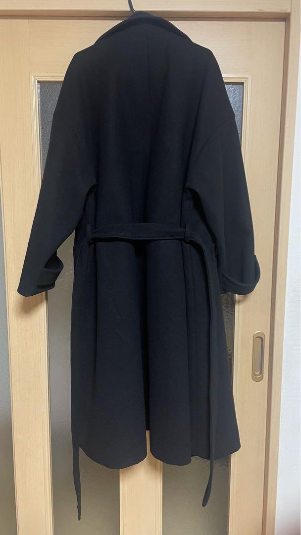 ジャケット・アウター Chikashitsu+ oversized wool double coat