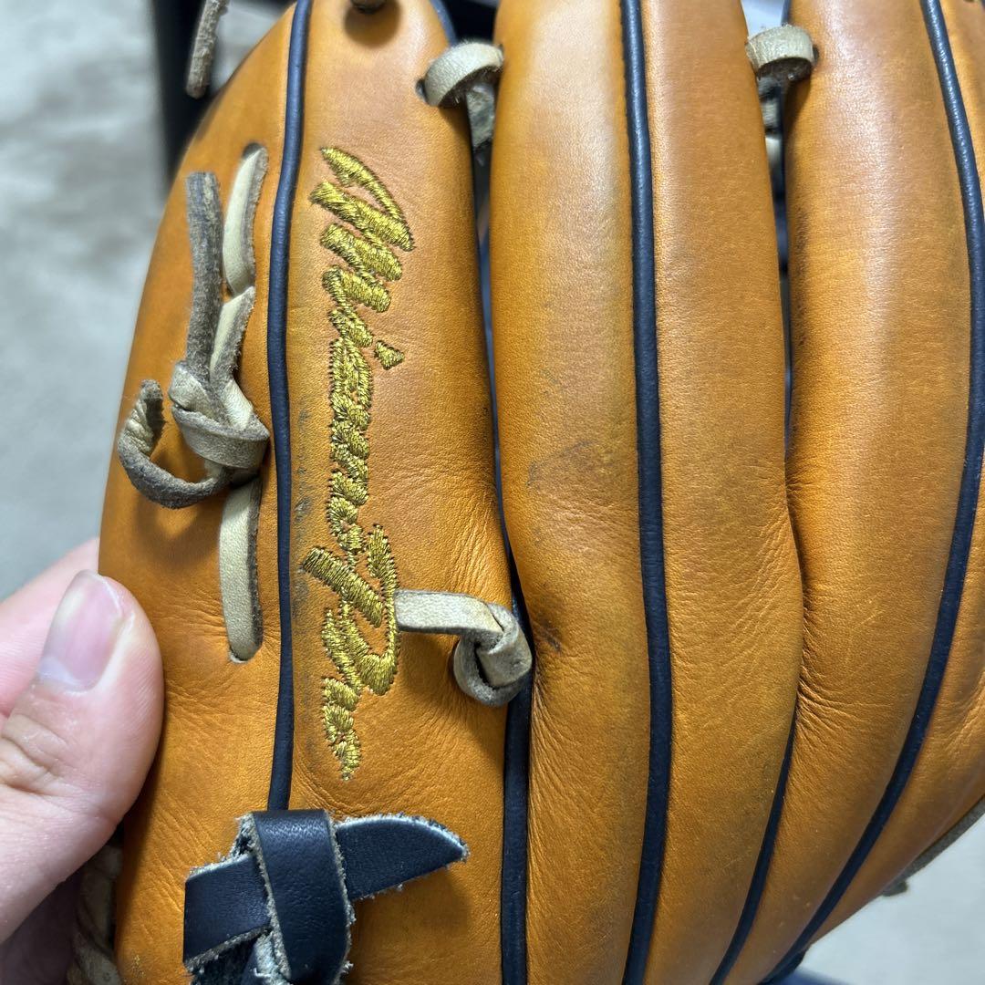 ミズノプロ　オーダー　軟式グラブ　グローブ　内野手　即戦力 藤沢市 宗樹選手 ミズノプロ オプション オーダー グラブ 内野手
