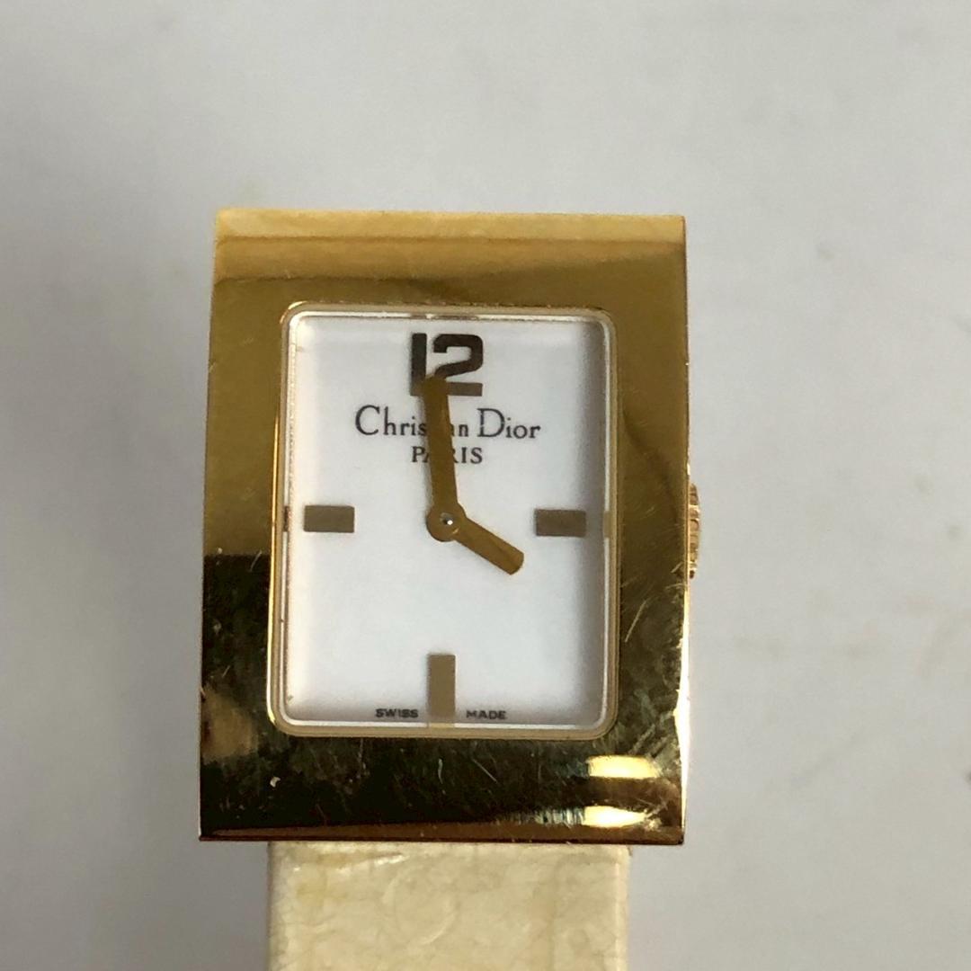 Christian Dior クリスチャンディオール アナログ 腕時計 ゴールド