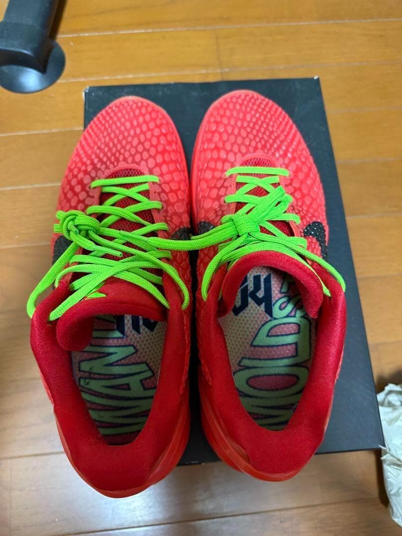 Nike Kobe6 protro reverse grinch