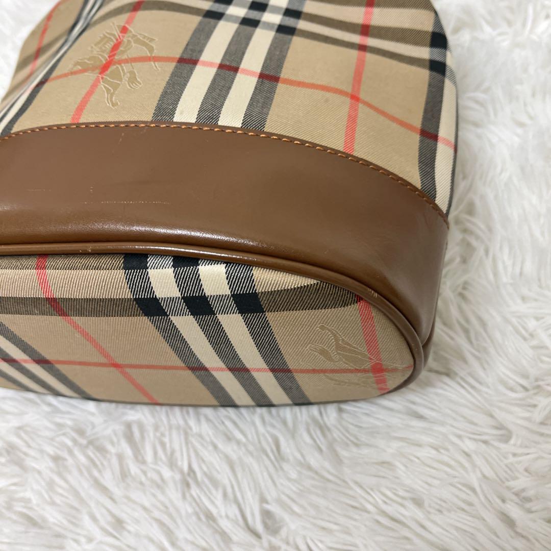 Burberrys  ショルダーバッグ　ハンドバッグ　ノバチェック　ホースロゴ