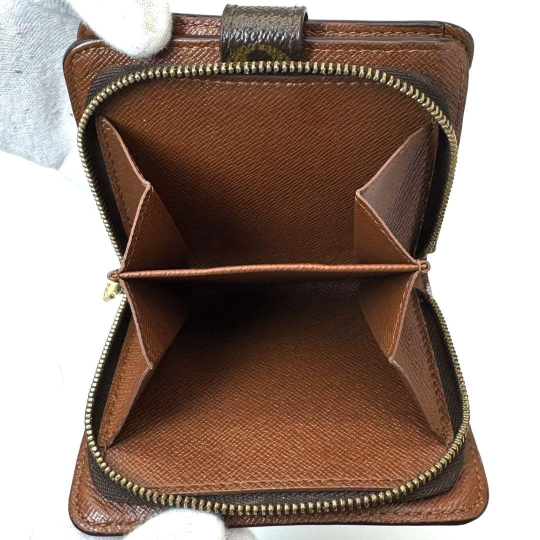 良品 ルイヴィトン モノグラム コンパクトジップ ラウンドジップ 財布 折り財布 良品 ルイヴィトン モノグラム コンパクトジップ ラウンドジップ