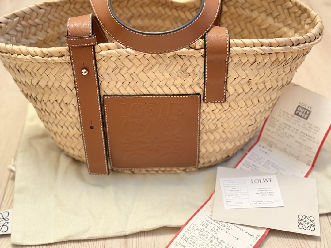 美品　LOEWE かごバッグ スモール ロエベ スモールサイズ