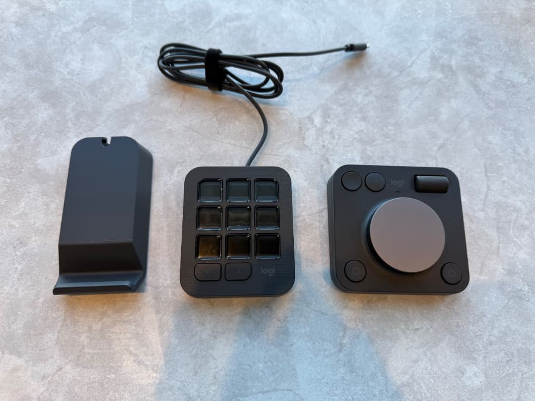 ロジクール MX クリエイティブ コンソール KXCCGR 左手デバイス