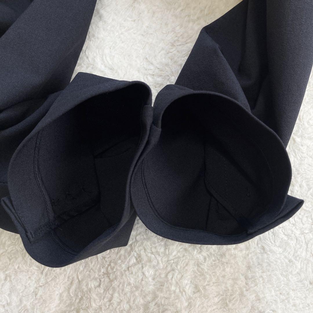 【極美品・24年モデル】ユニクロ　感動セットアップ　洗濯可　ストレッチ　春夏　M